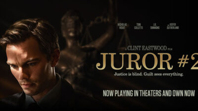 Nicholas Hoult in courtroom drama Juror #2, directed by Clint Eastwood.