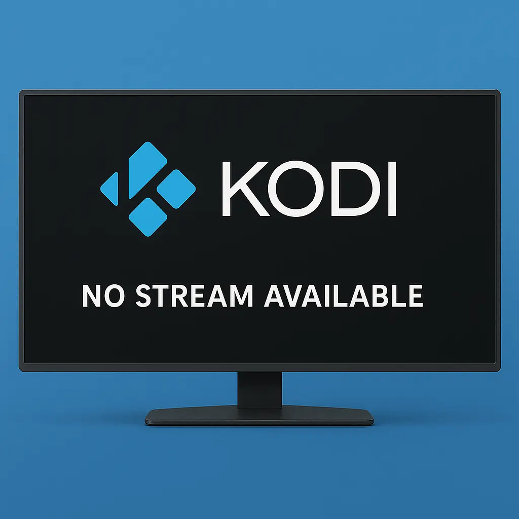 Kodi No Stream Available Error